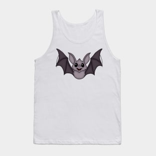 Cute Bat Drawing Tank Top